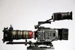9-inch extended viewfinder rod on a Sony PXW-FX9 camera