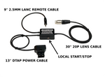 Lanc2Lens servo lens power remote LANC record stop start 20-pin Hirose with description